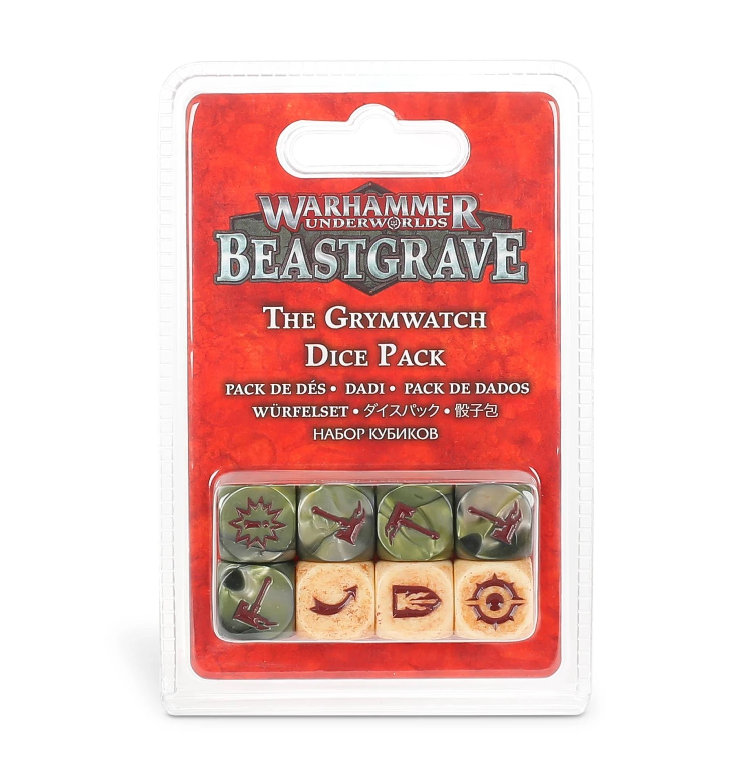 The Grymwatch Dice Warhammer Underworlds: Beastgrave