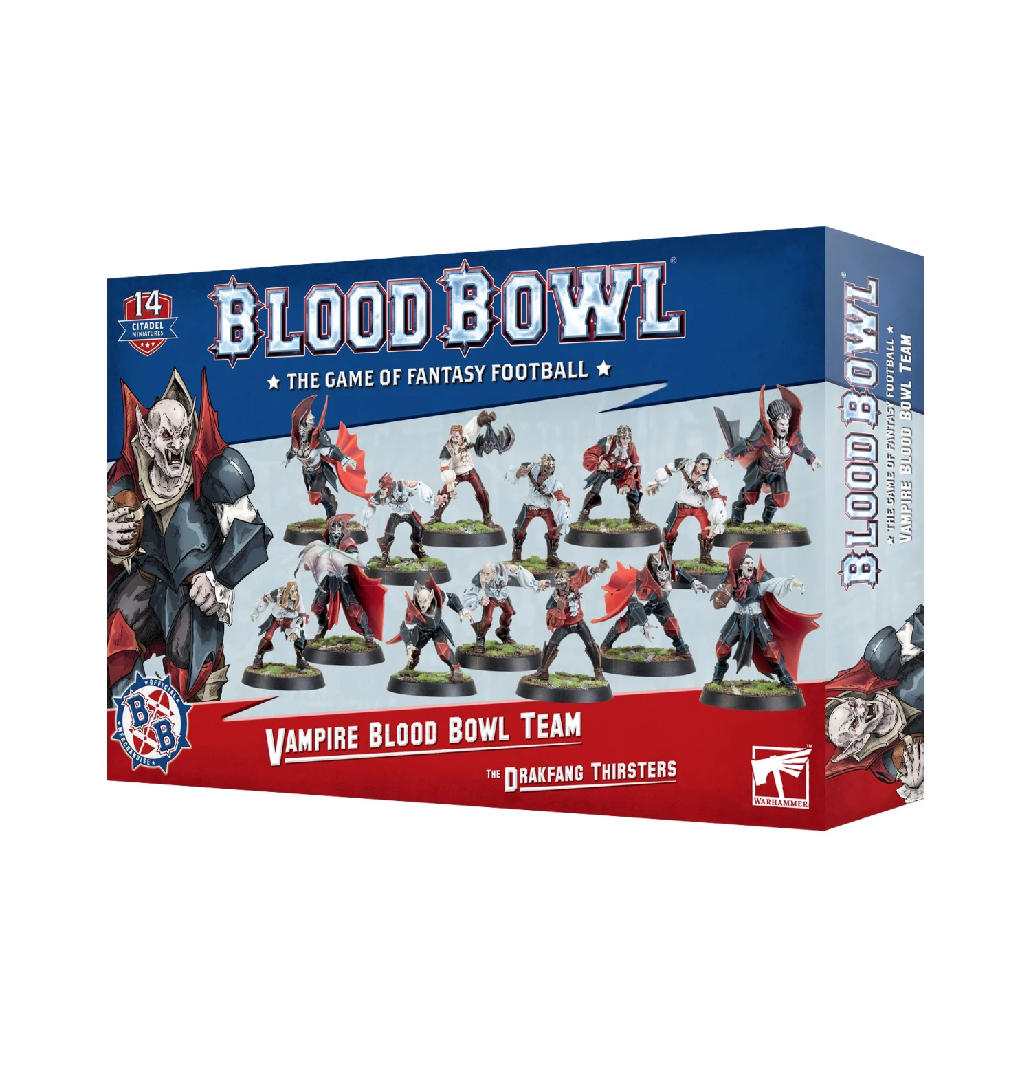 Blood Bowl Vampire Team Drakfang Thirsters