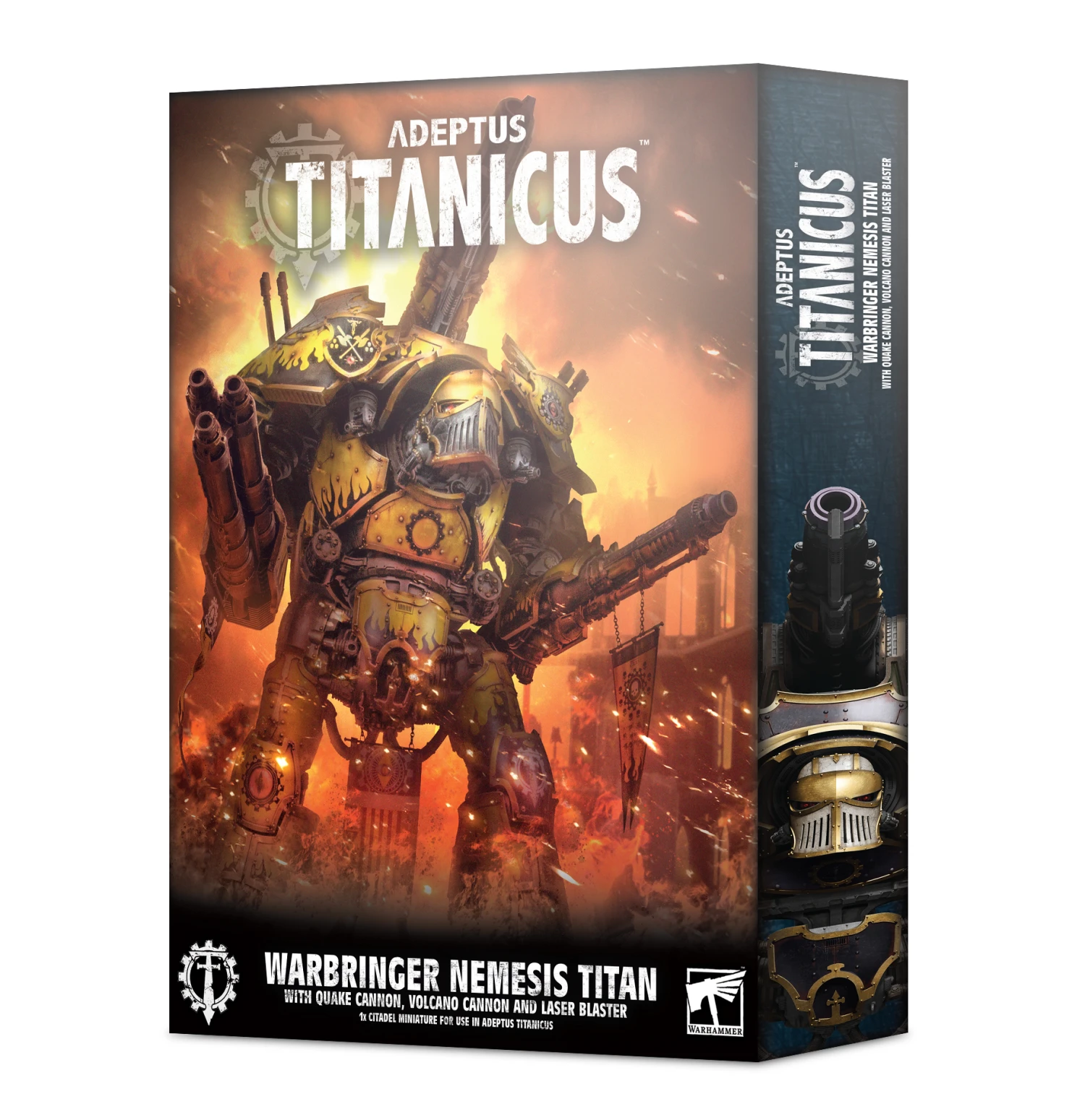 Warbringer Nemesis Titan With Quake Cannon - Adeptus Titanicus