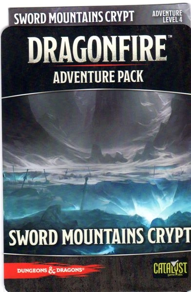 D&D Dragonfire Sword Mountains Crypt