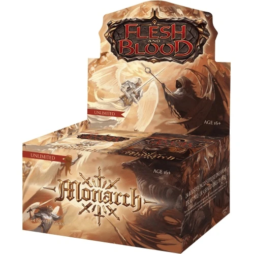 Monarch Unlimited Booster Display Flesh And Blood TCG