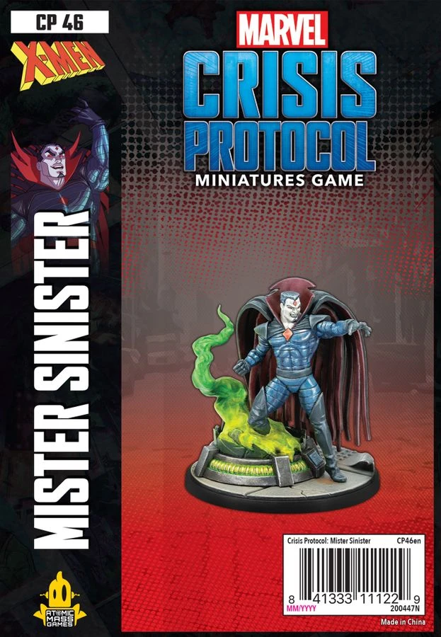 Mr Sinister Marvel Crisis Protocol