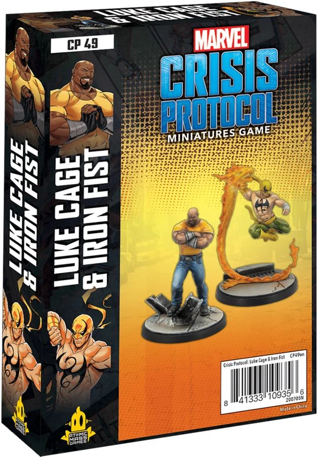 Luke Cage And Iron Fist Marvel Crisis Protocol