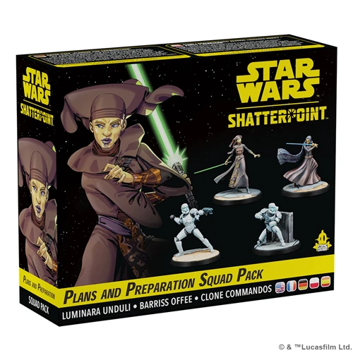 Plans And Preparations (General Luminara Unduli Squad Pack): Star Wars Shatterpoint