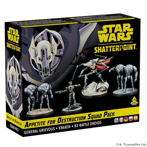 Appetite For Destruction (General Grievous Squad Pack): Star Wars Shatterpoint