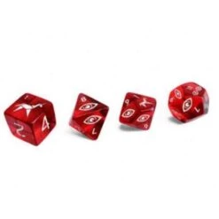 Free League Blade Runner RPG: Dice Set - 4 Piece Dice Set, SciFi RPG Accessory