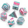 Texture Turquoise Dice Set UD13