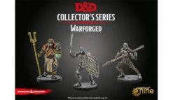 Eberron - Warforged Monk, Wizard & Fighter (3 Figs)
