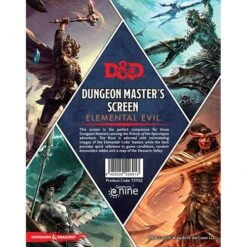 Dungeons & Dragons - DM Screen - Elemental Evil