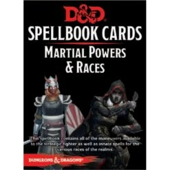 Martial Powers/Races Deck Revised Dungeons And Dragons