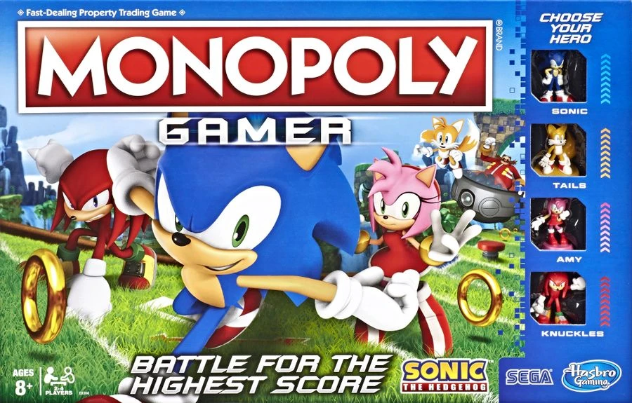 Monopoly Gamer Sonic The Hedgehog Edition