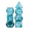 Teal Mountain Dice Set