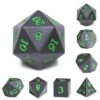 The Moon (Green Ink) Dice Set