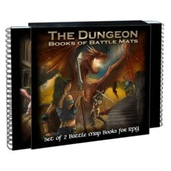 Loke BattleMats The Dungeon Books Of Battle Mats