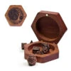 Sapele Tree Of Life Hexagon Wooden Box