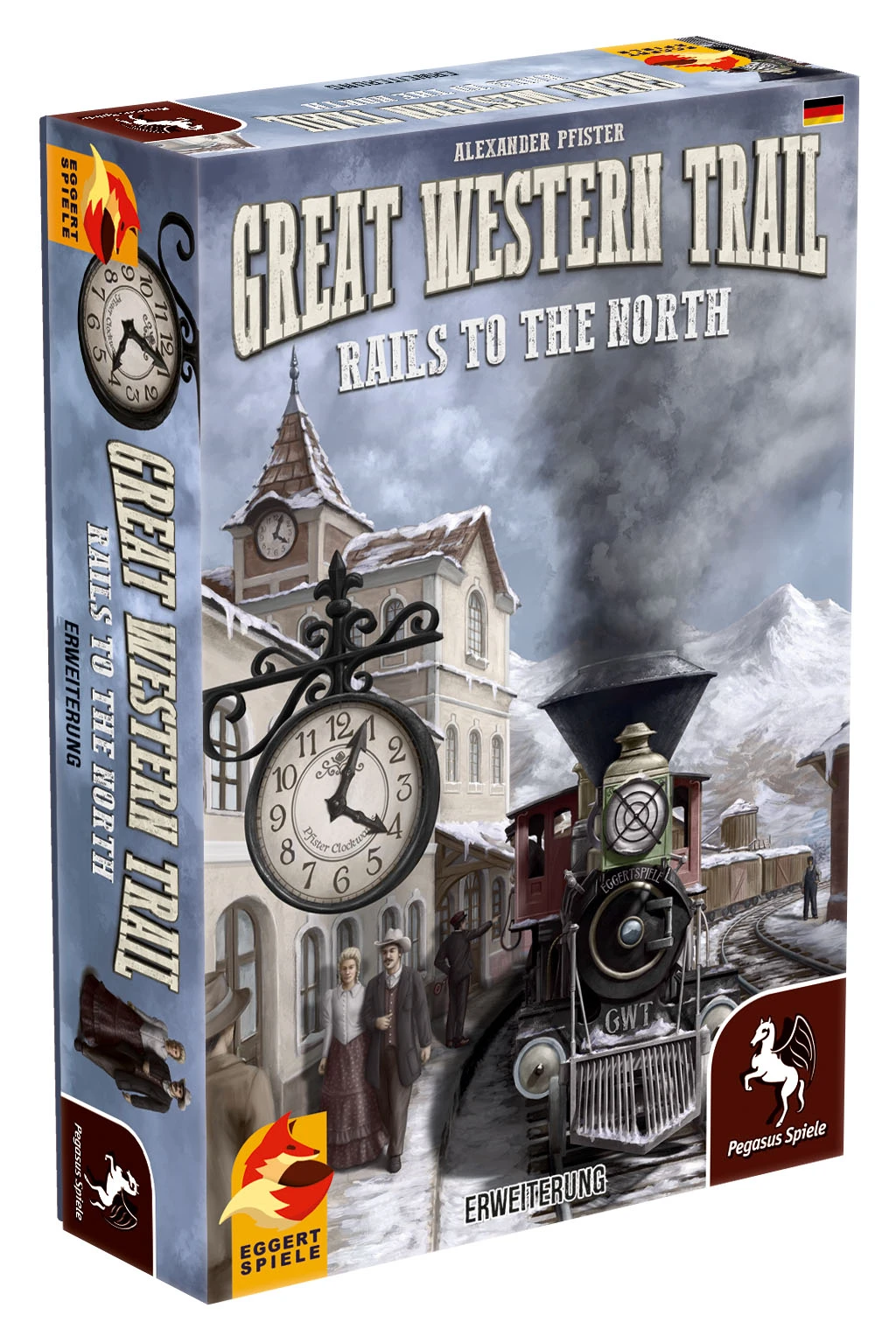 Great Western Trail: Rails To The North - German