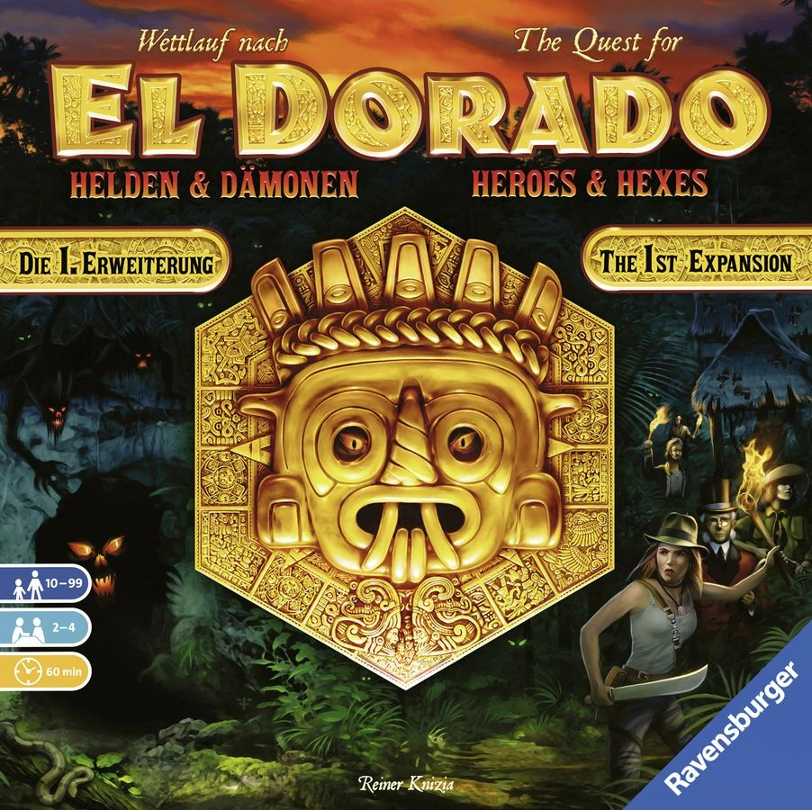The Quest For El Dorado Heroes And Hexes Expansion
