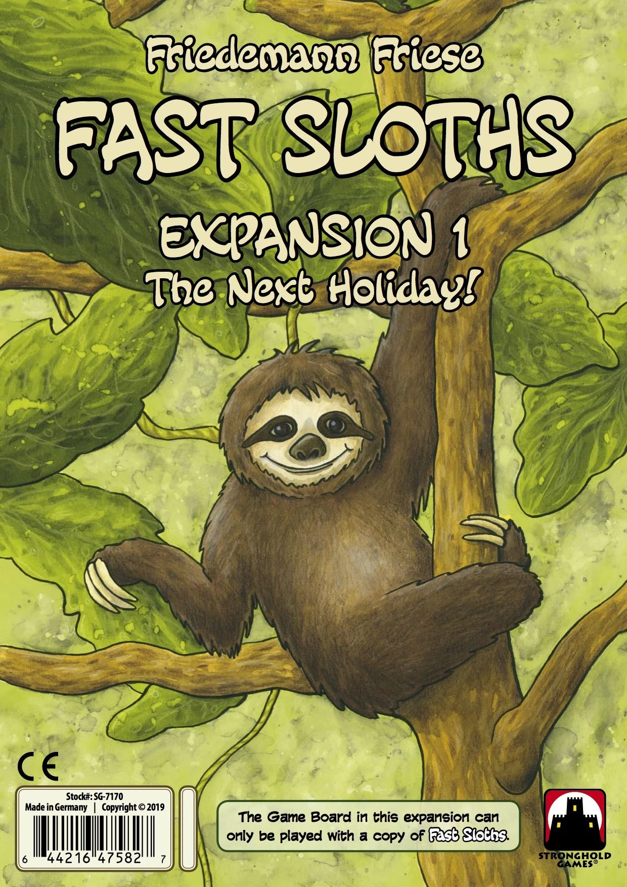 Fast Sloths (Faultier) Expansion 1: Next Holiday