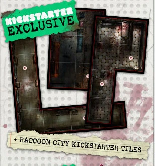 Resident Evil 3: The Board Game: Raccoon City Tiles Kickstarter
