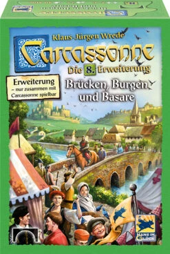 Carcassonne: Bridges, Castles, And Bazaars (2015) German + English Rules - German