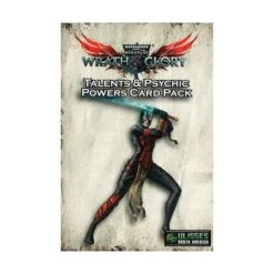 Wrath & Glory Talents & Psychic Powers Card Pack Warhammer 40000 Roleplay