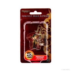 Half-Elf Ranger Male D&D Pathfinder Battles Premium Painted Figure