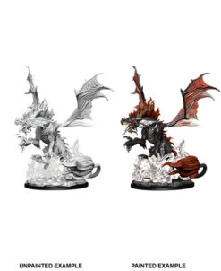 Nightmare Dragon Pathfinder Deep Cuts Unpainted Miniatures (W12)