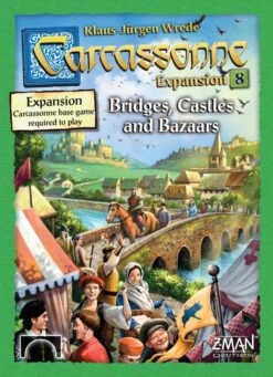 Carcassonne Expansion 8: Bridges, Castles And Bazaars